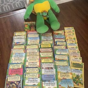 Franklin the Turtle Book and Stuffy Lot